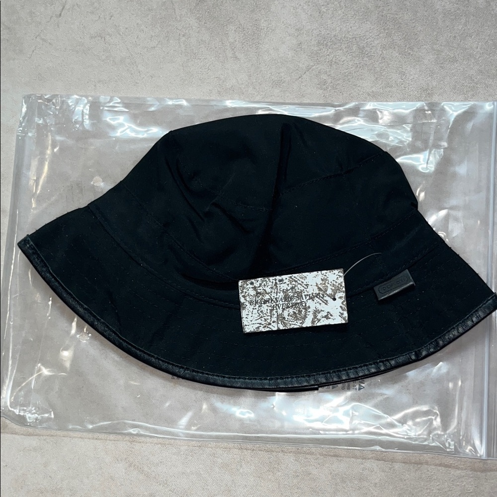 Vintage Coach Silk Lined Bucket Hat Made In USA